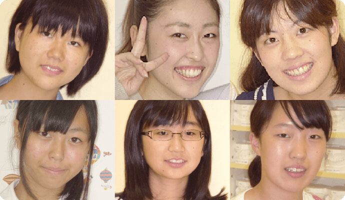 女性と小児の患者様が90%